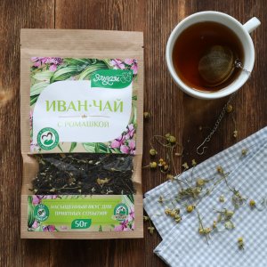 Иван-чай листовой с ромашкой 50 гр