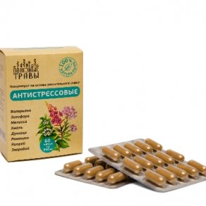 Антистрессовый фитокомплекс, "Пчела и Человек" 60 капсулы по 450 мг